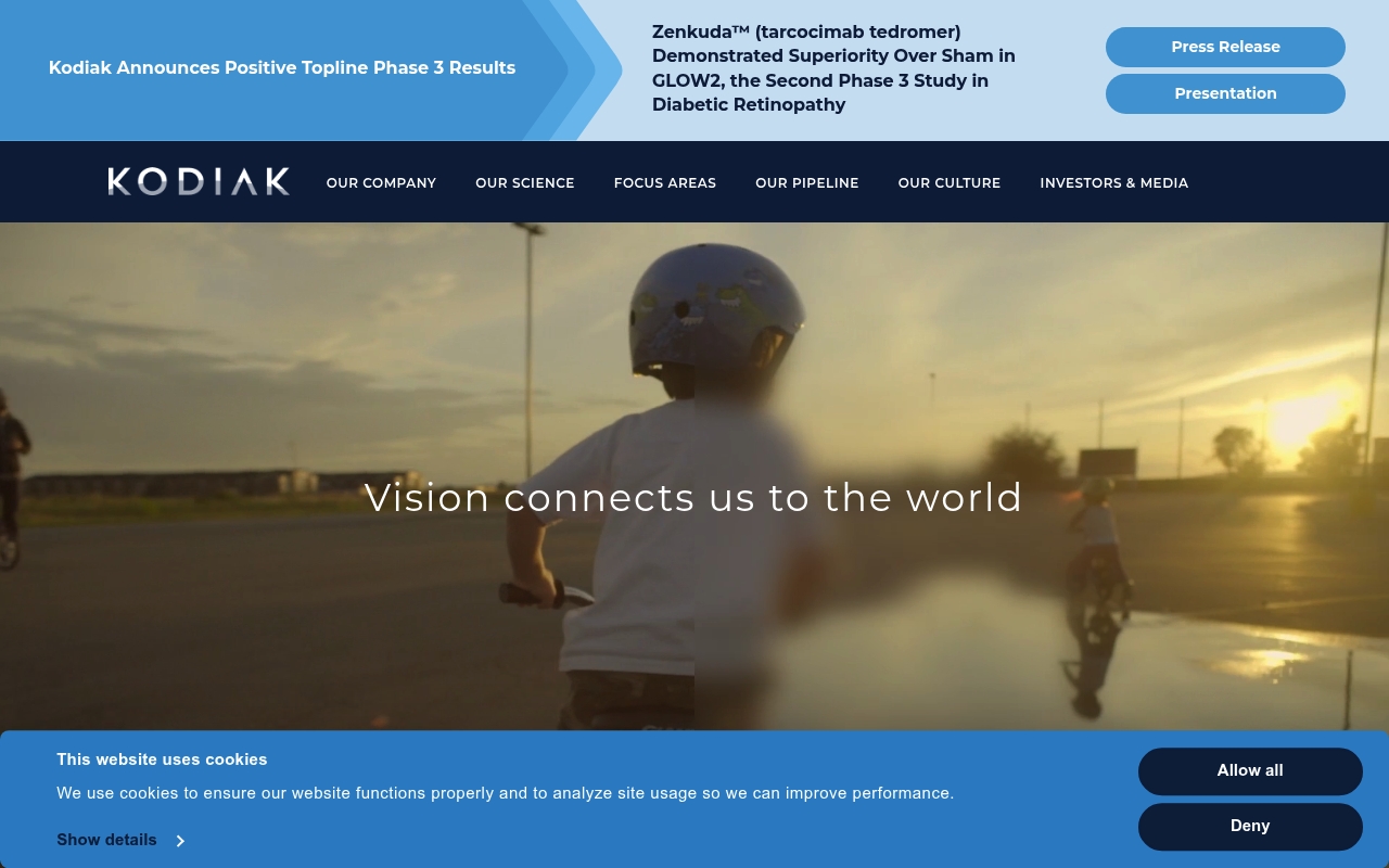 Kodiak Sciences website