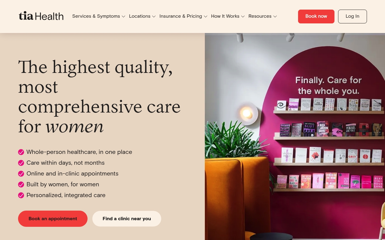 Tia website