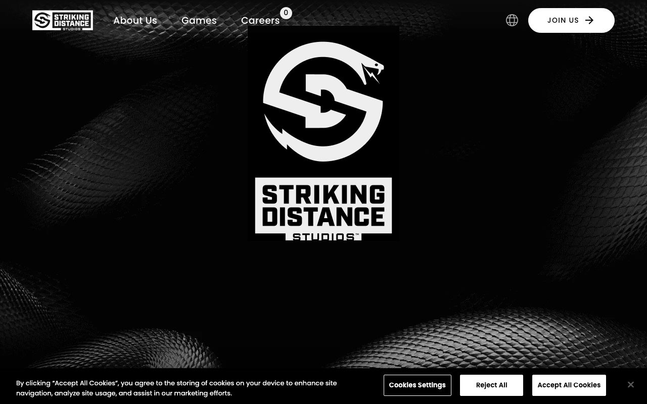 Striking Distance Studios website