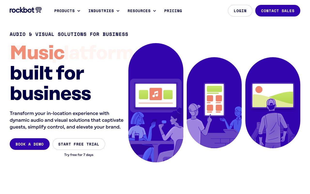 Rockbot website