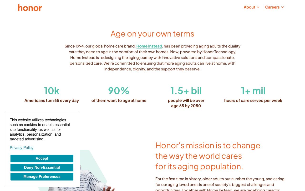 Honor website