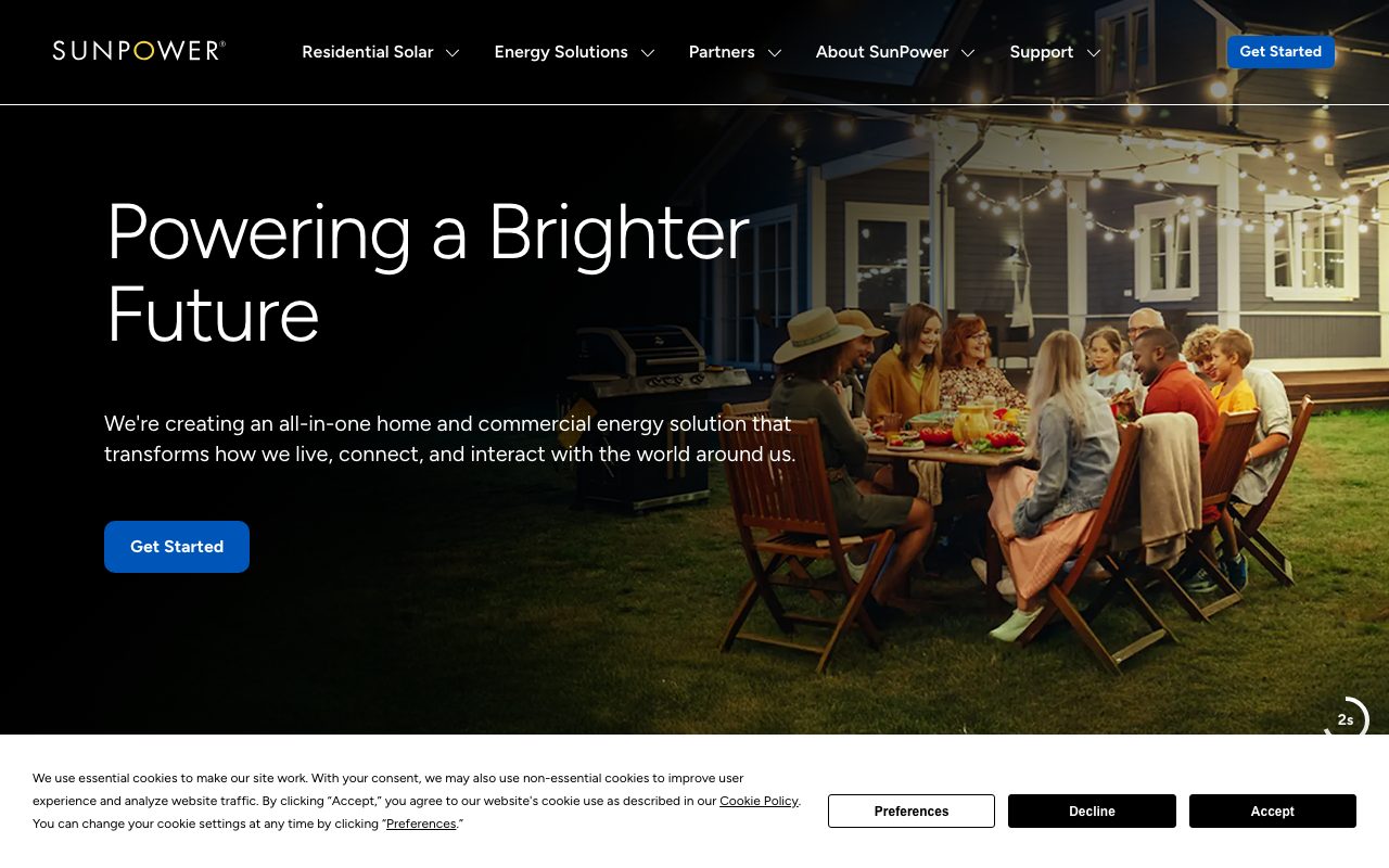Complete Solar website