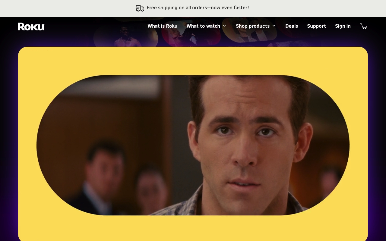 Roku website