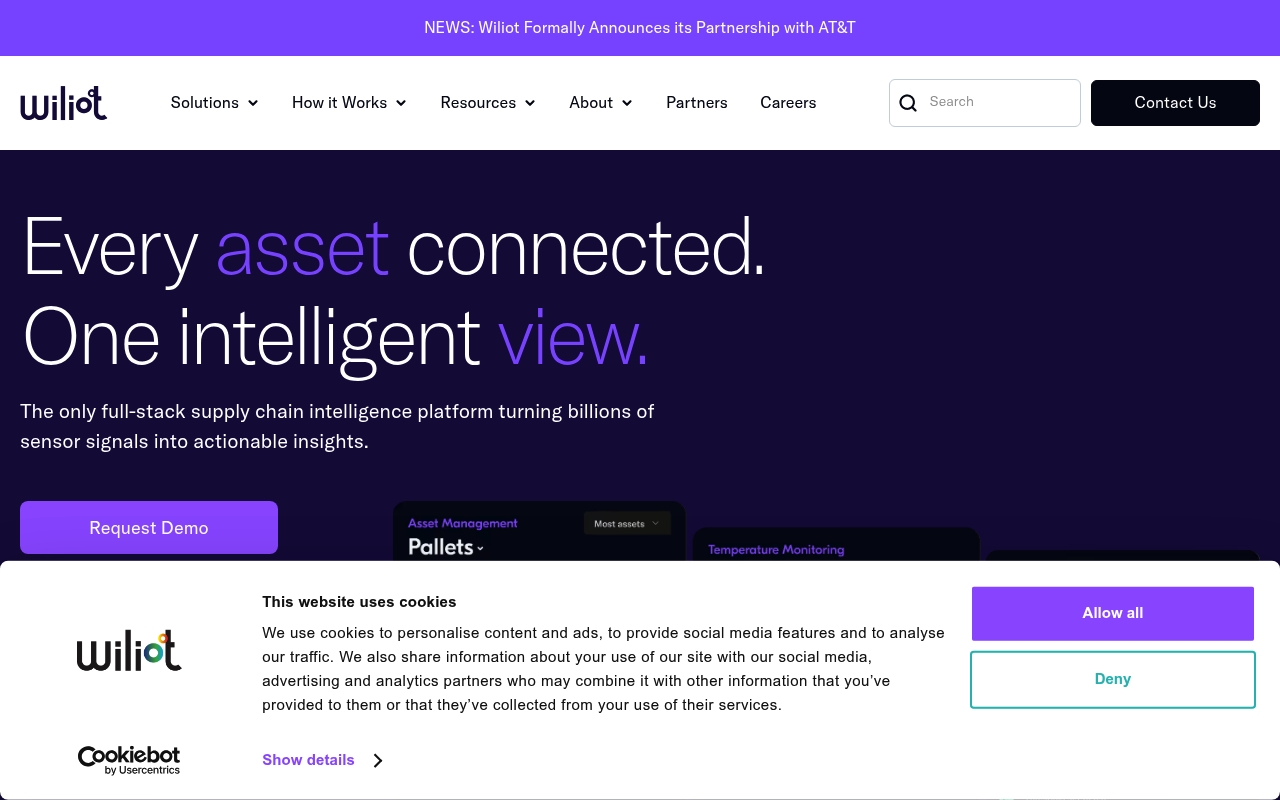 Wiliot website