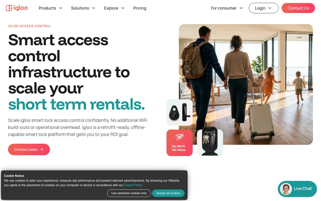 Igloohome website