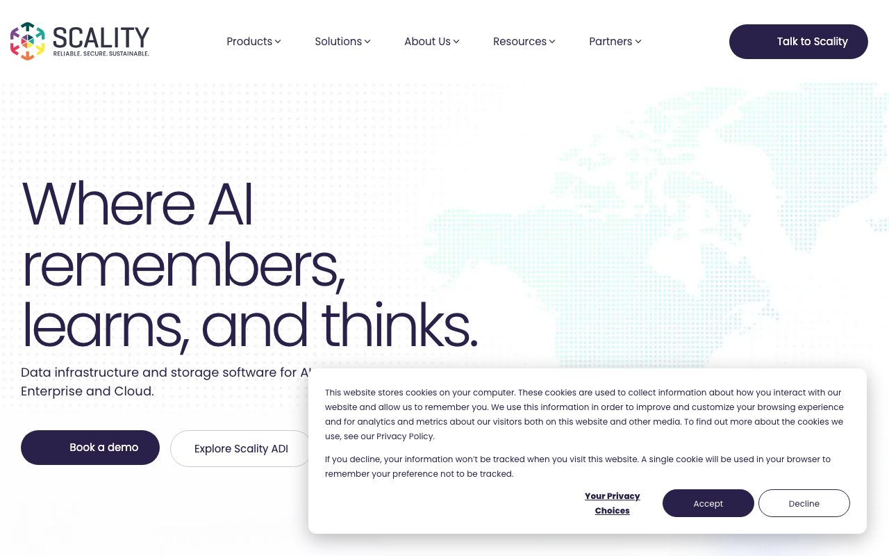 Scality website