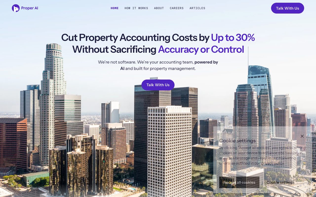 Proper website