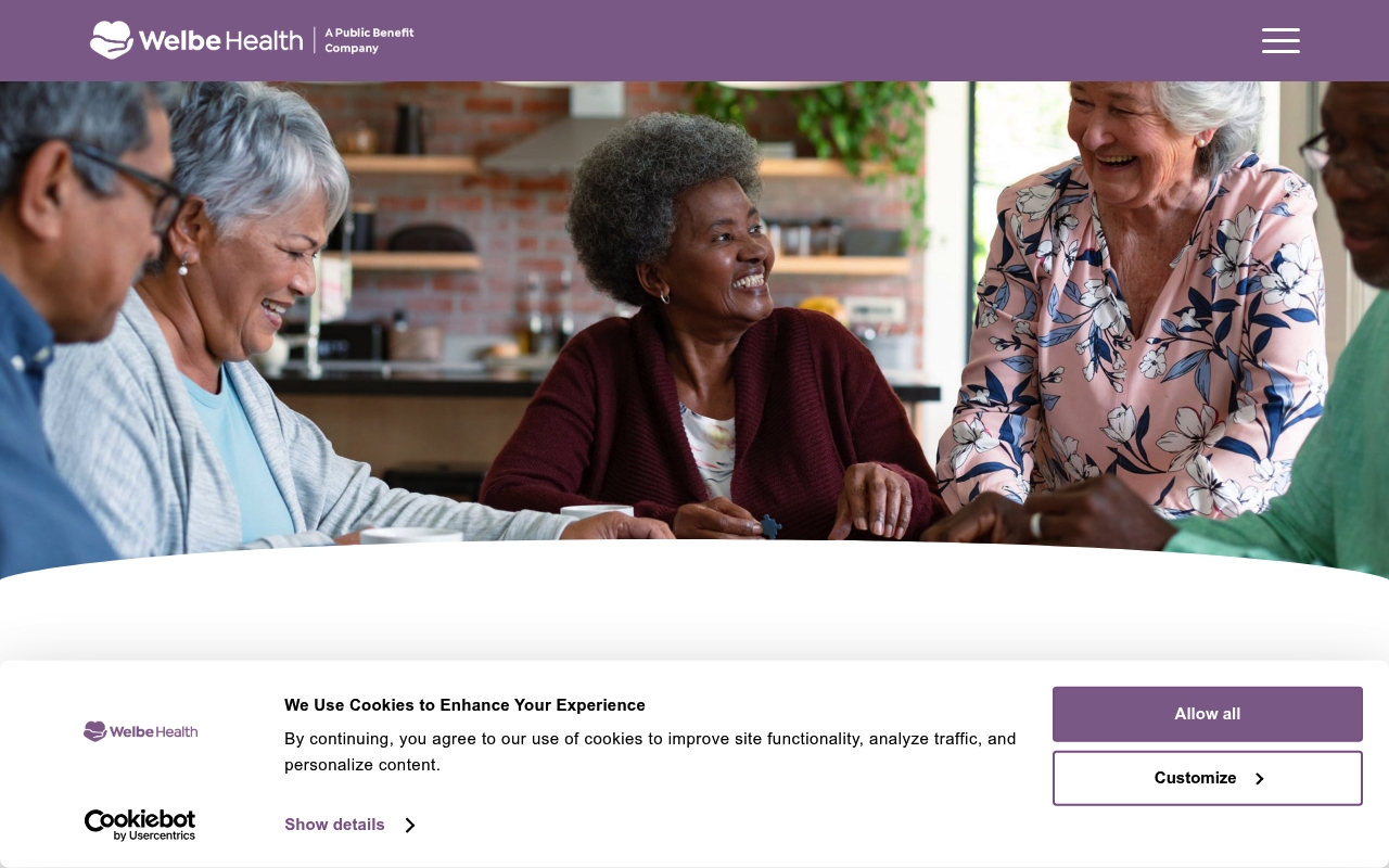 WelbeHealth website