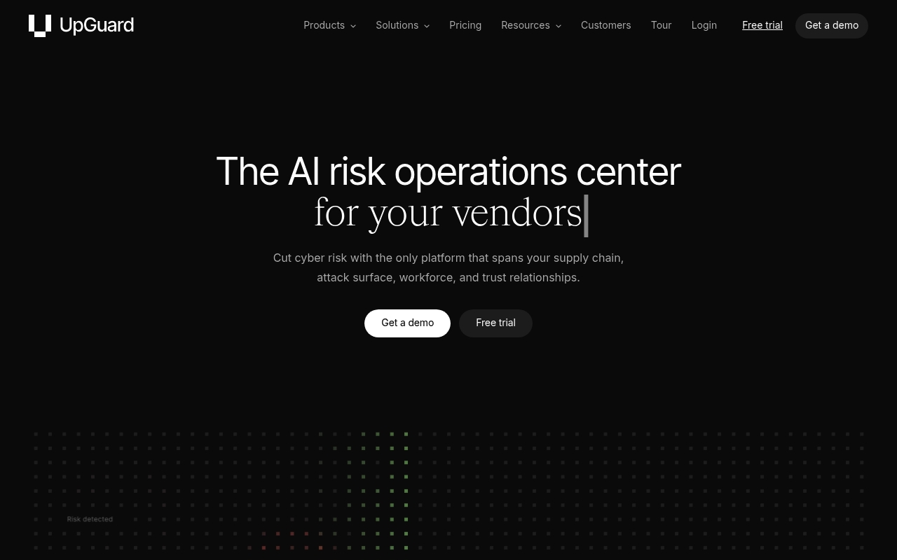 UpGuard website