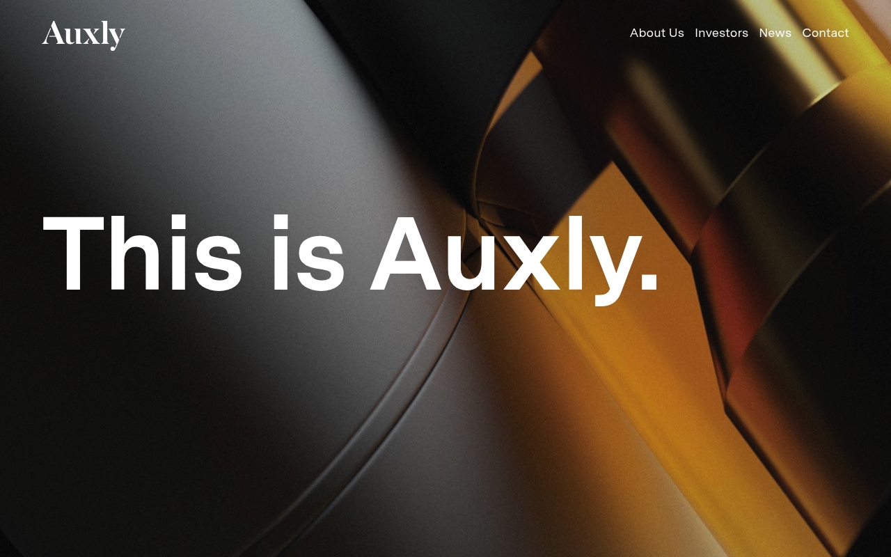 Auxly website
