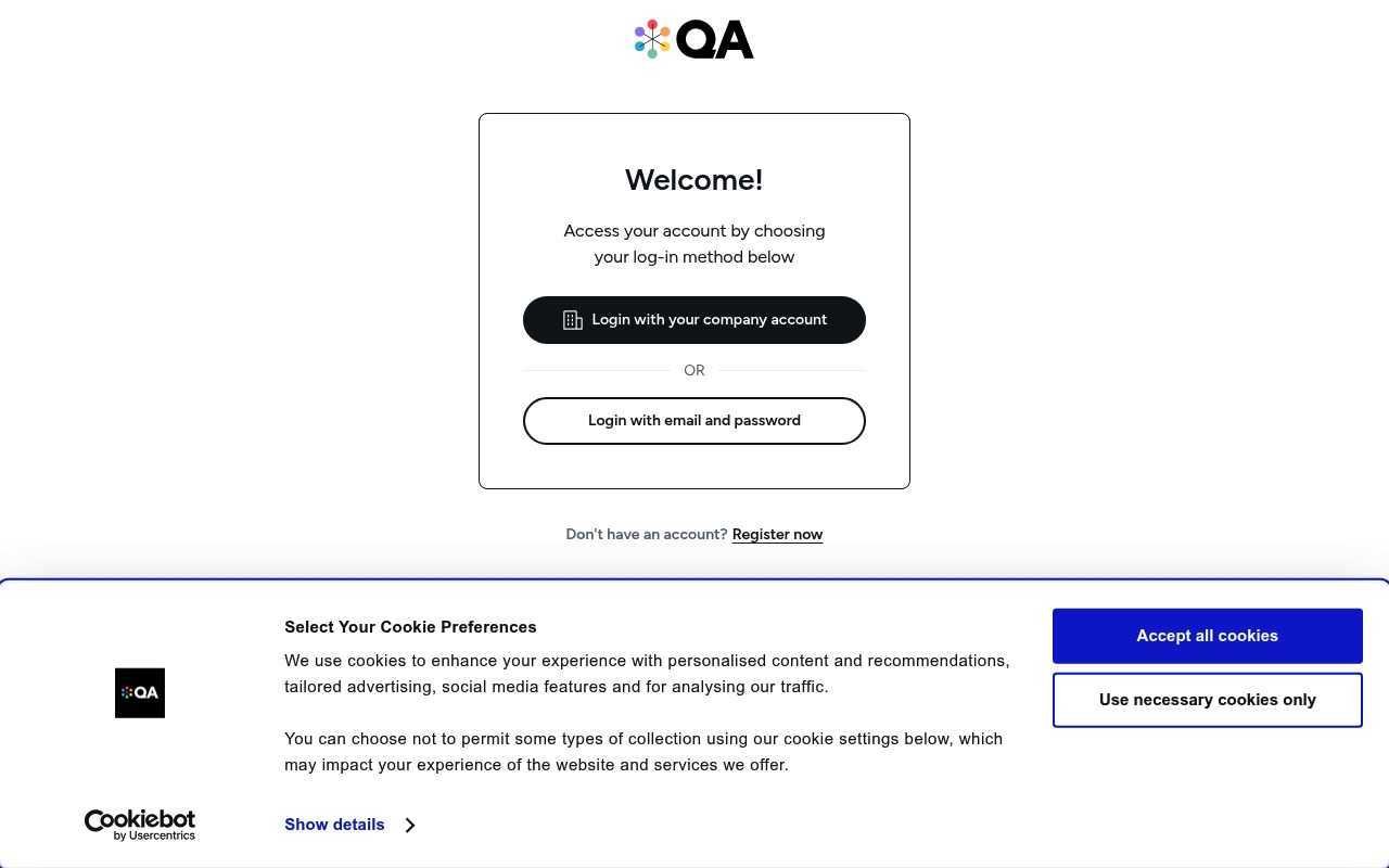 Cloud Academy website