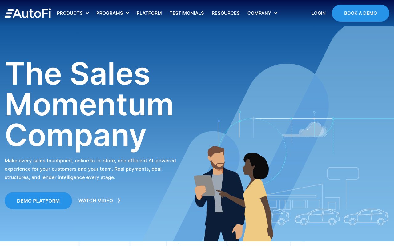 AutoFi website