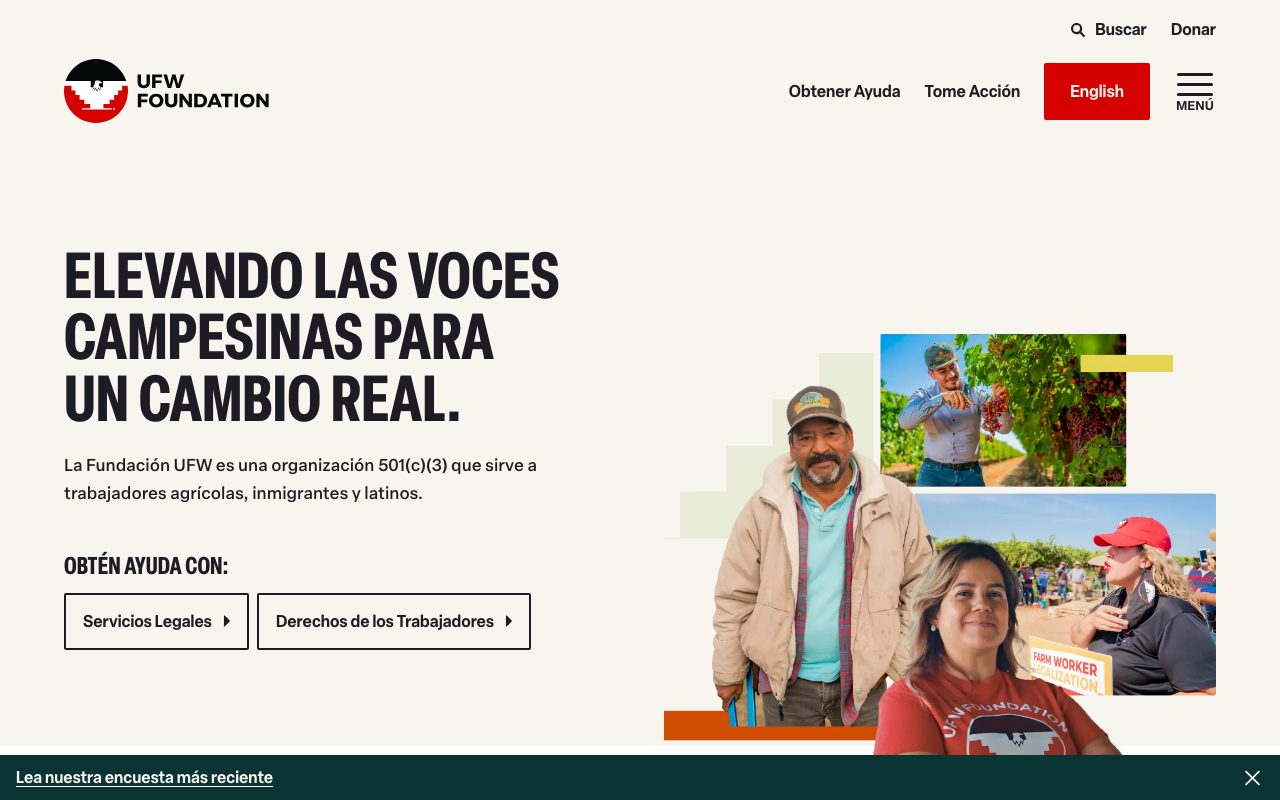 UFW Foundation website