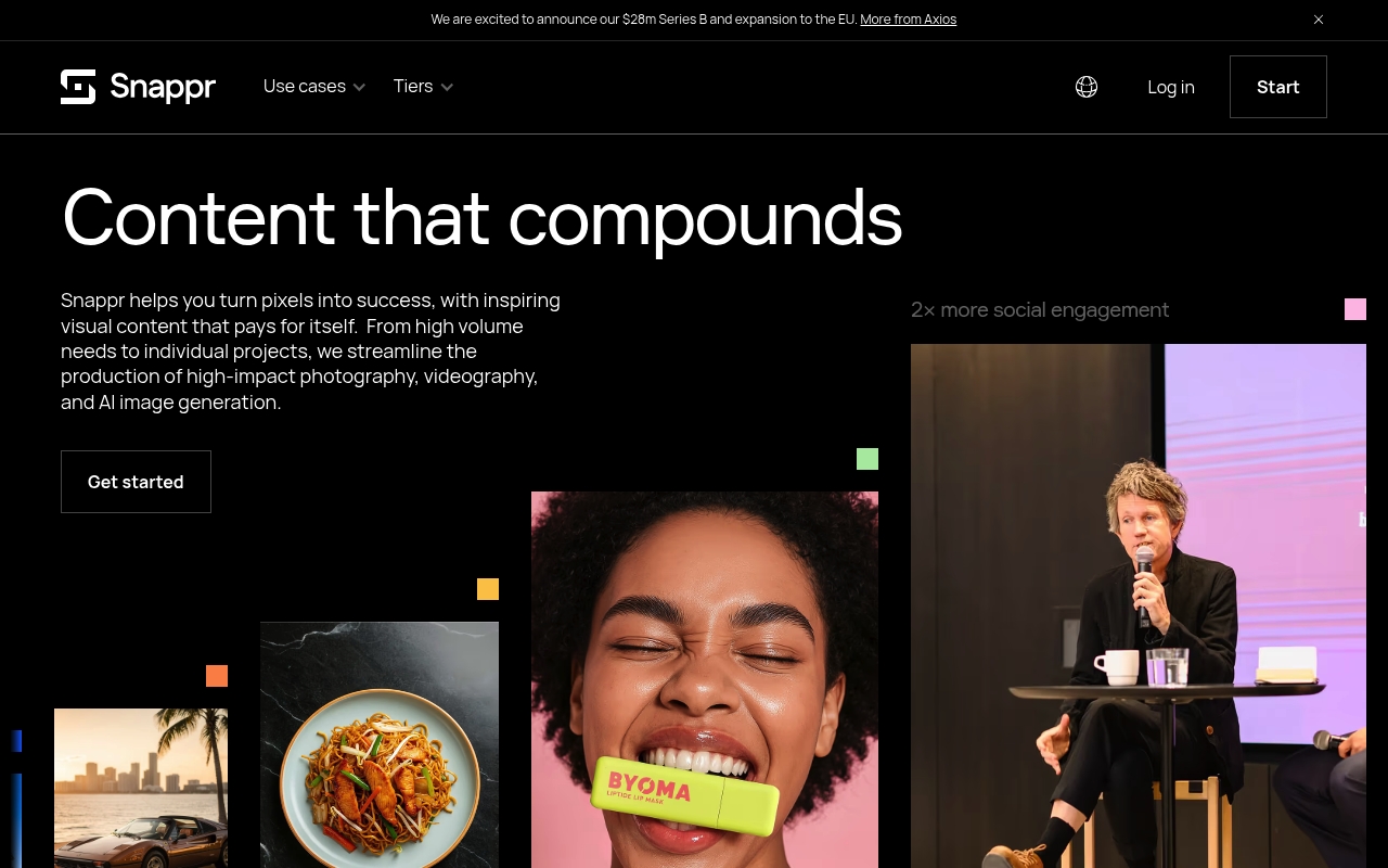 Snappr website