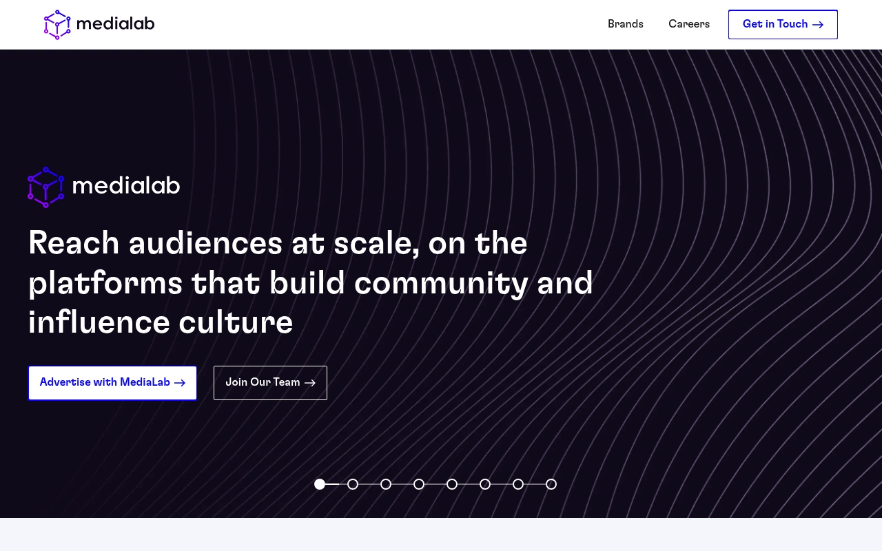 MediaLab website