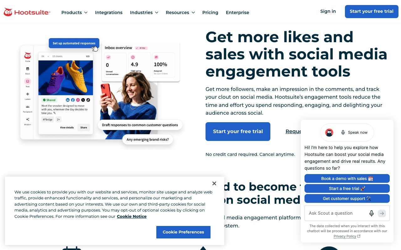 Sparkcentral website