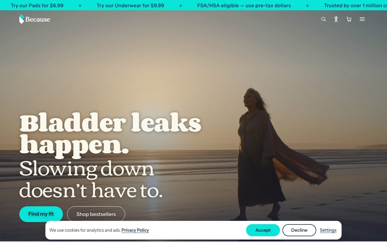 Because website