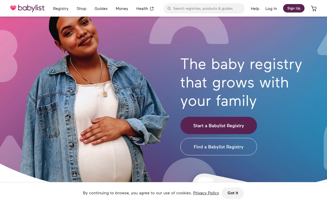 Babylist website