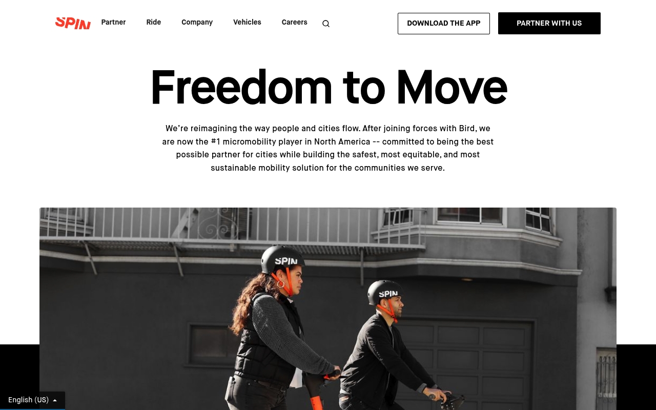 Spin website