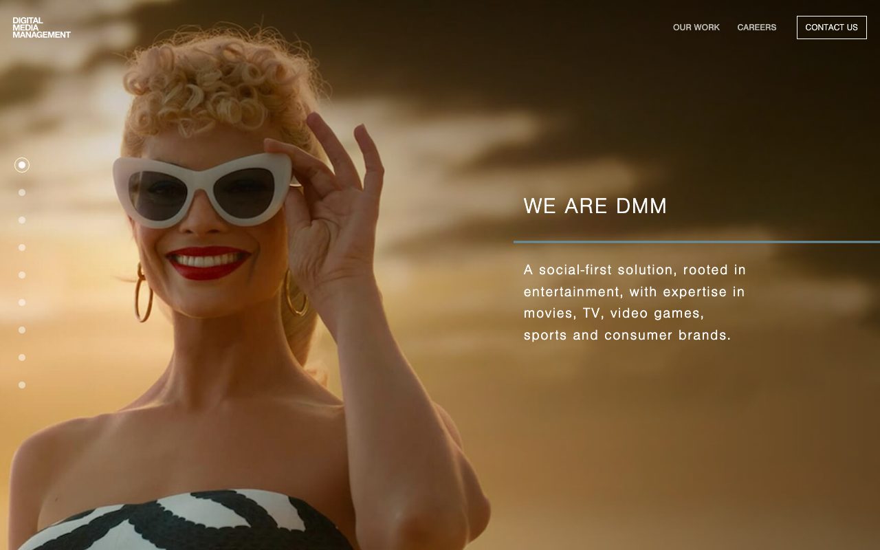 Digital Media Management website
