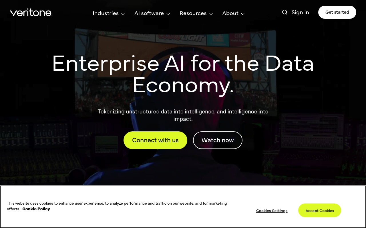 VERITONE website