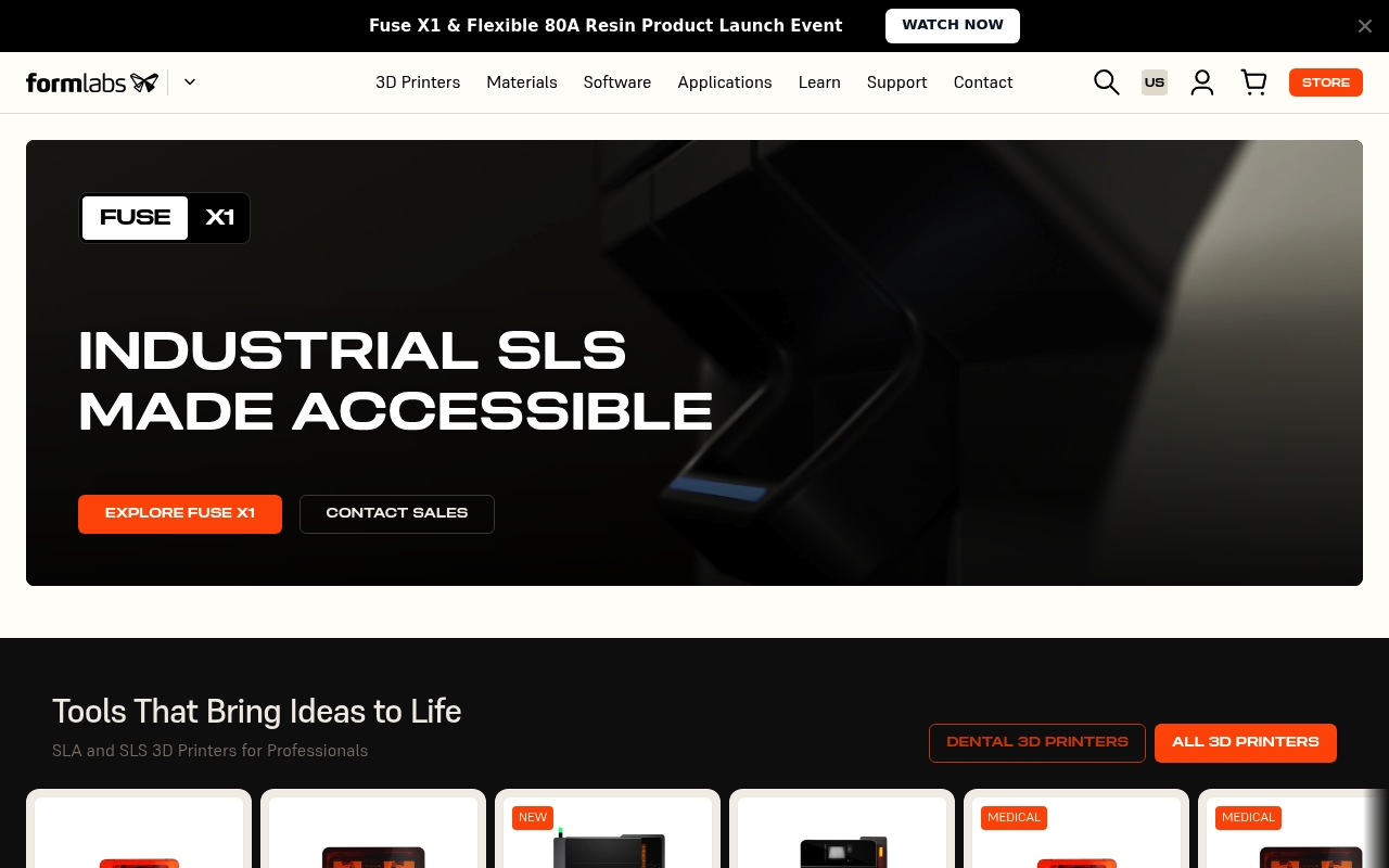 Formlabs website