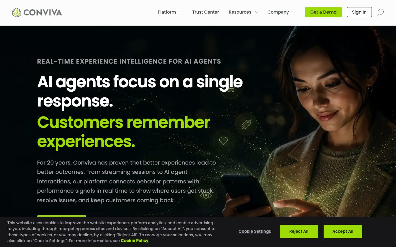 Conviva website