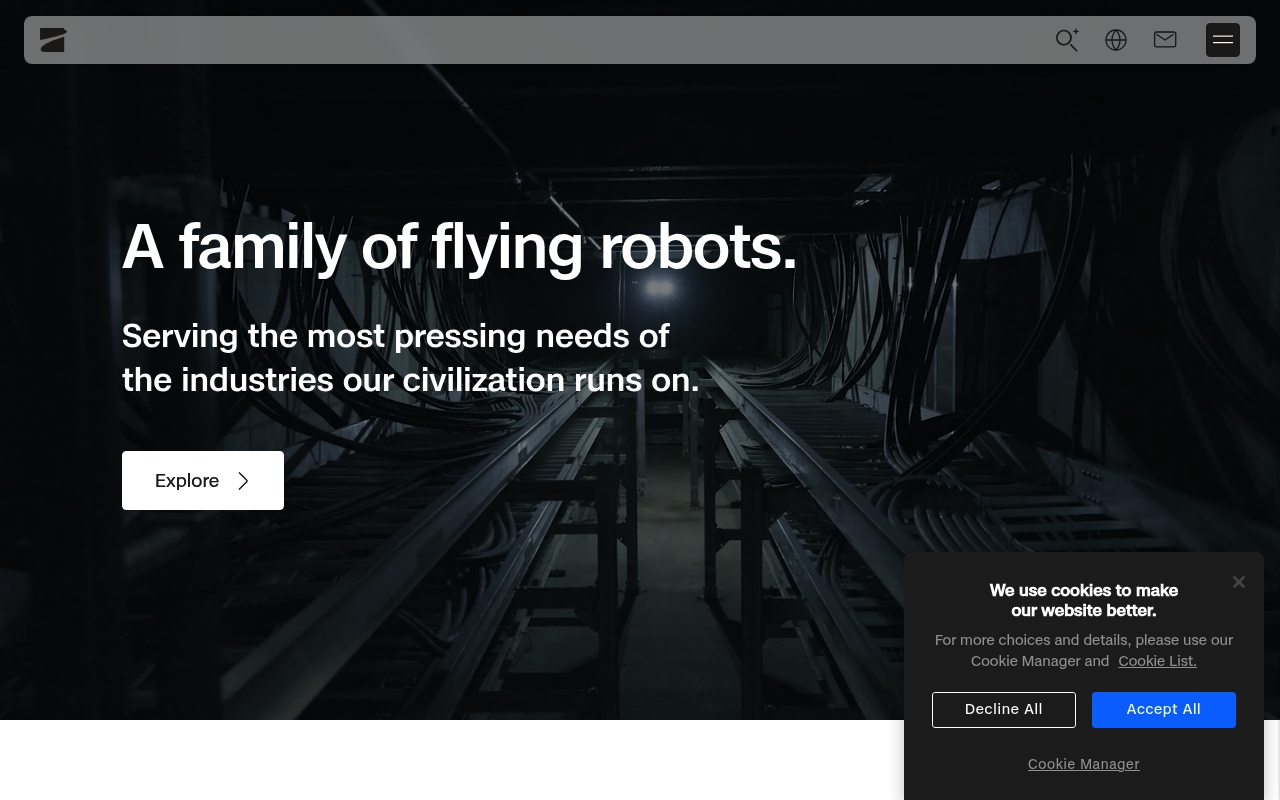 Skydio website