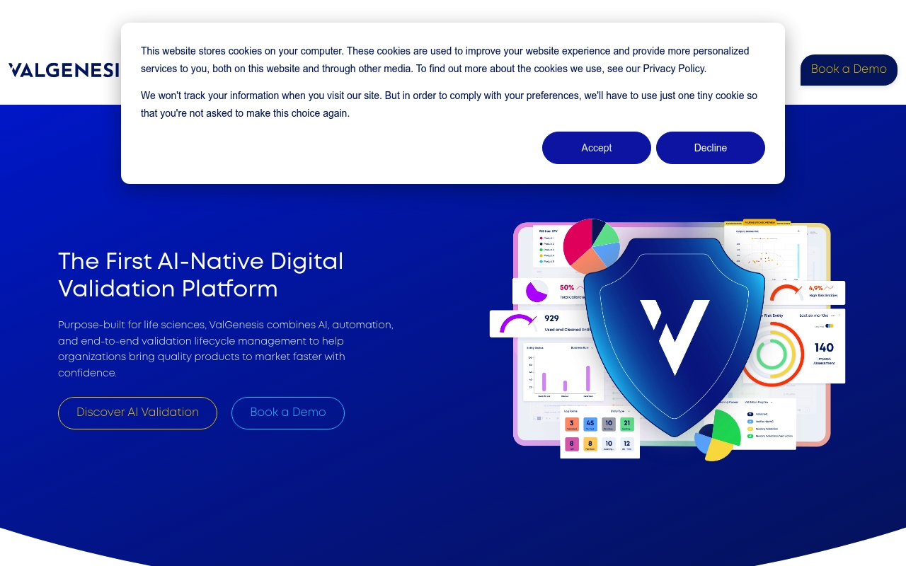 ValGenesis Inc website