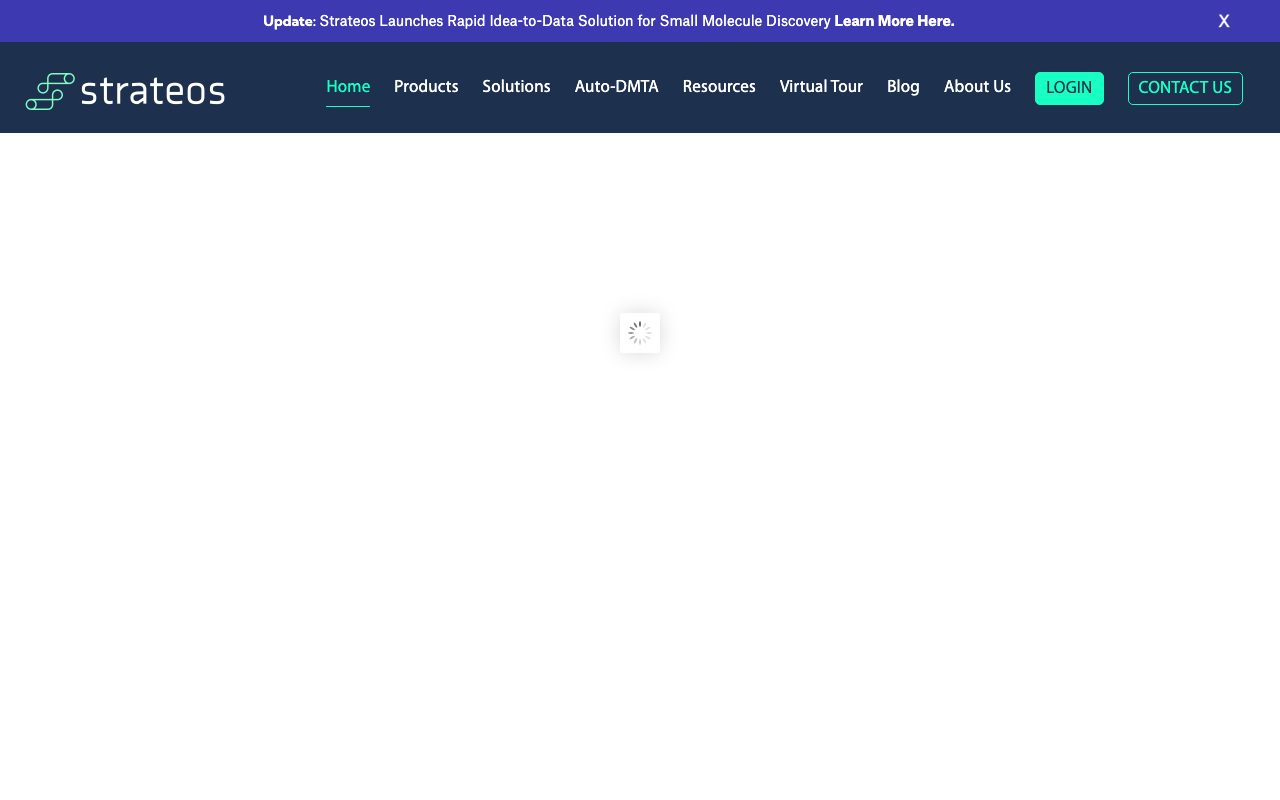 Strateos website