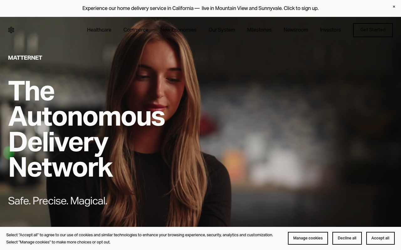 MATTERNET website