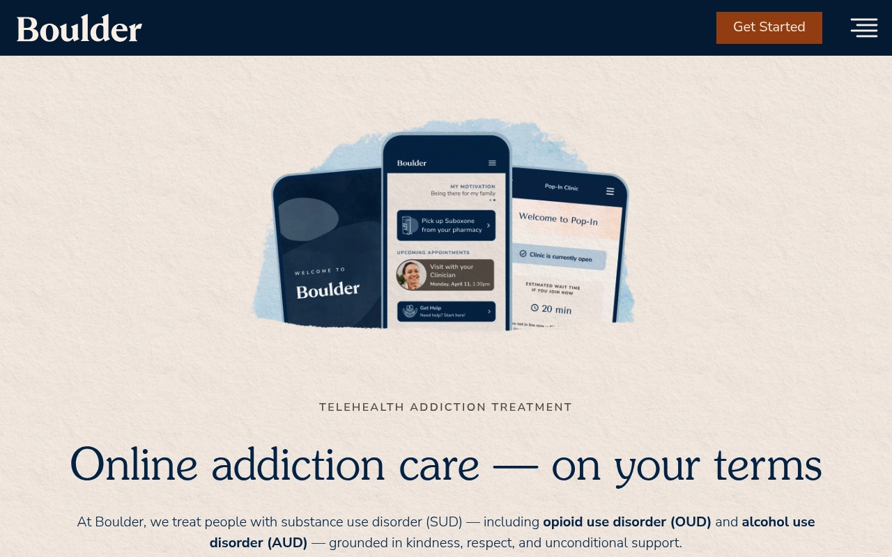 Boulder Care website