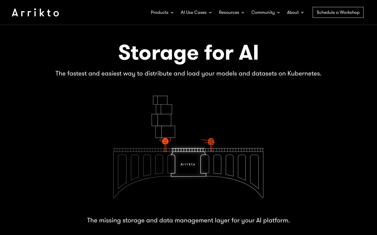 Arrikto website