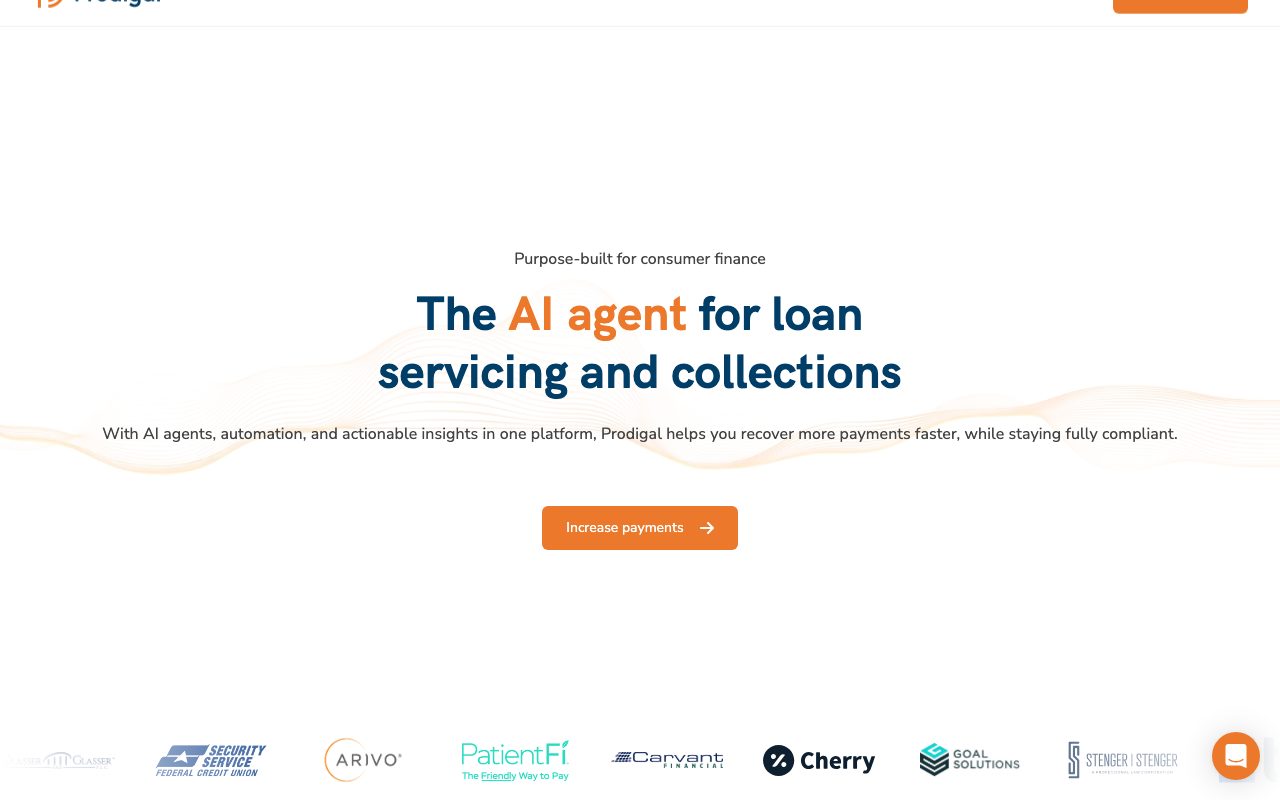 Prodigal website