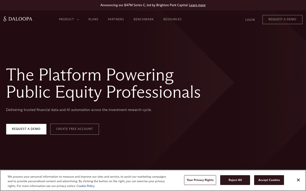 Daloopa website