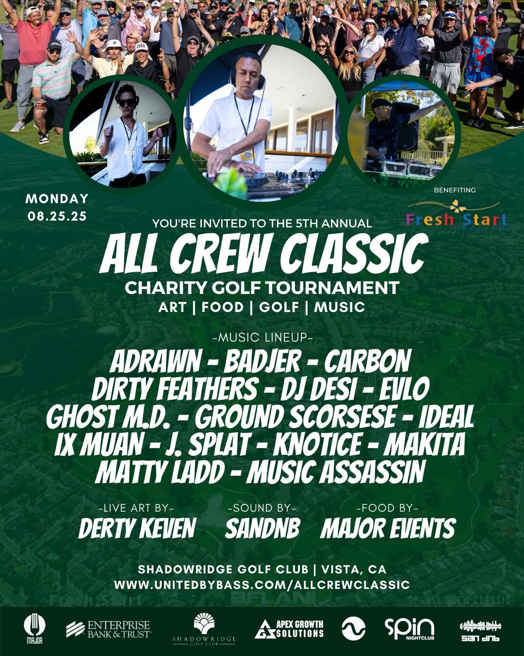 All Crew Classic Charity Golf Tournament 2025