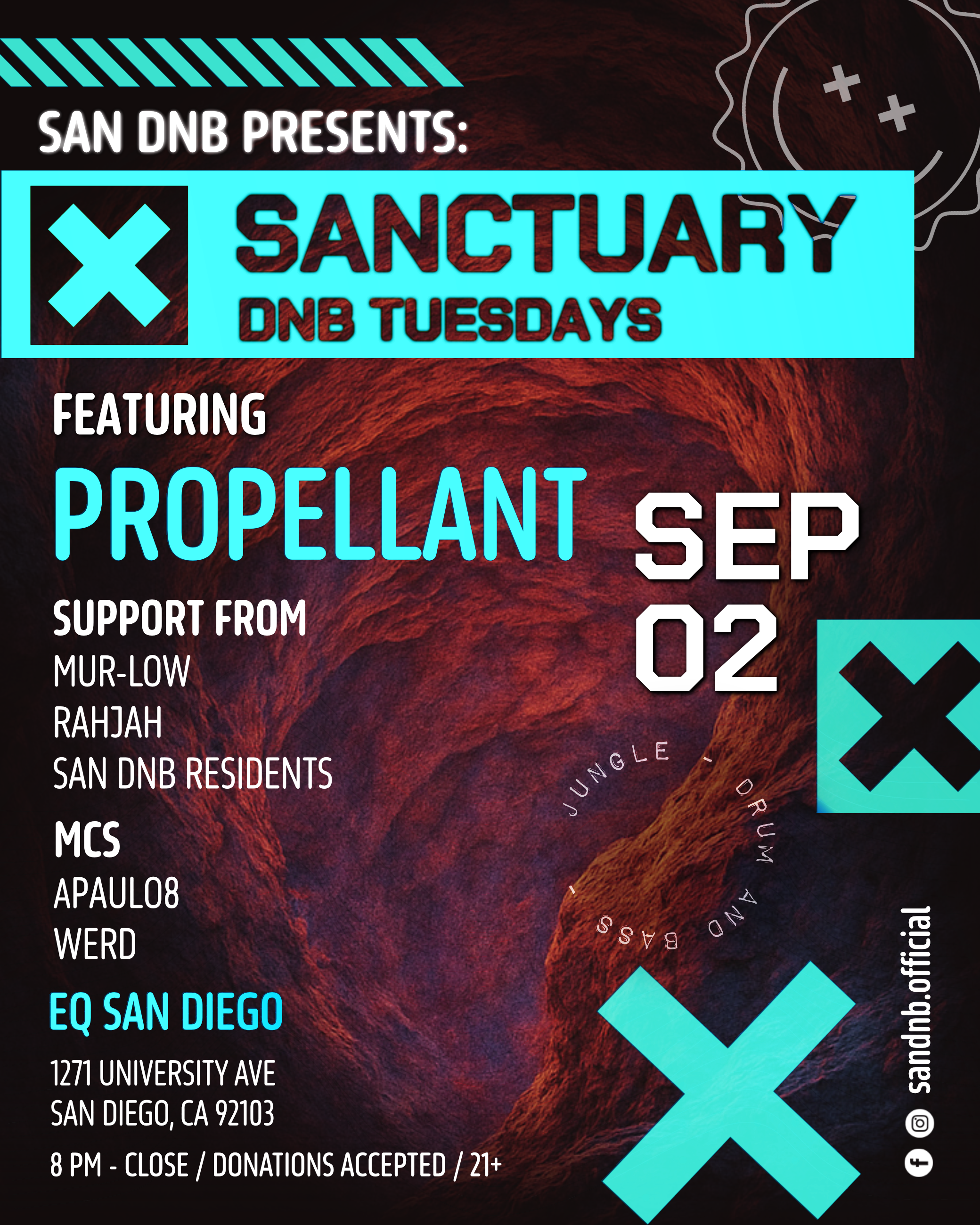 San DNB Presents: Sanctuary with Propellant