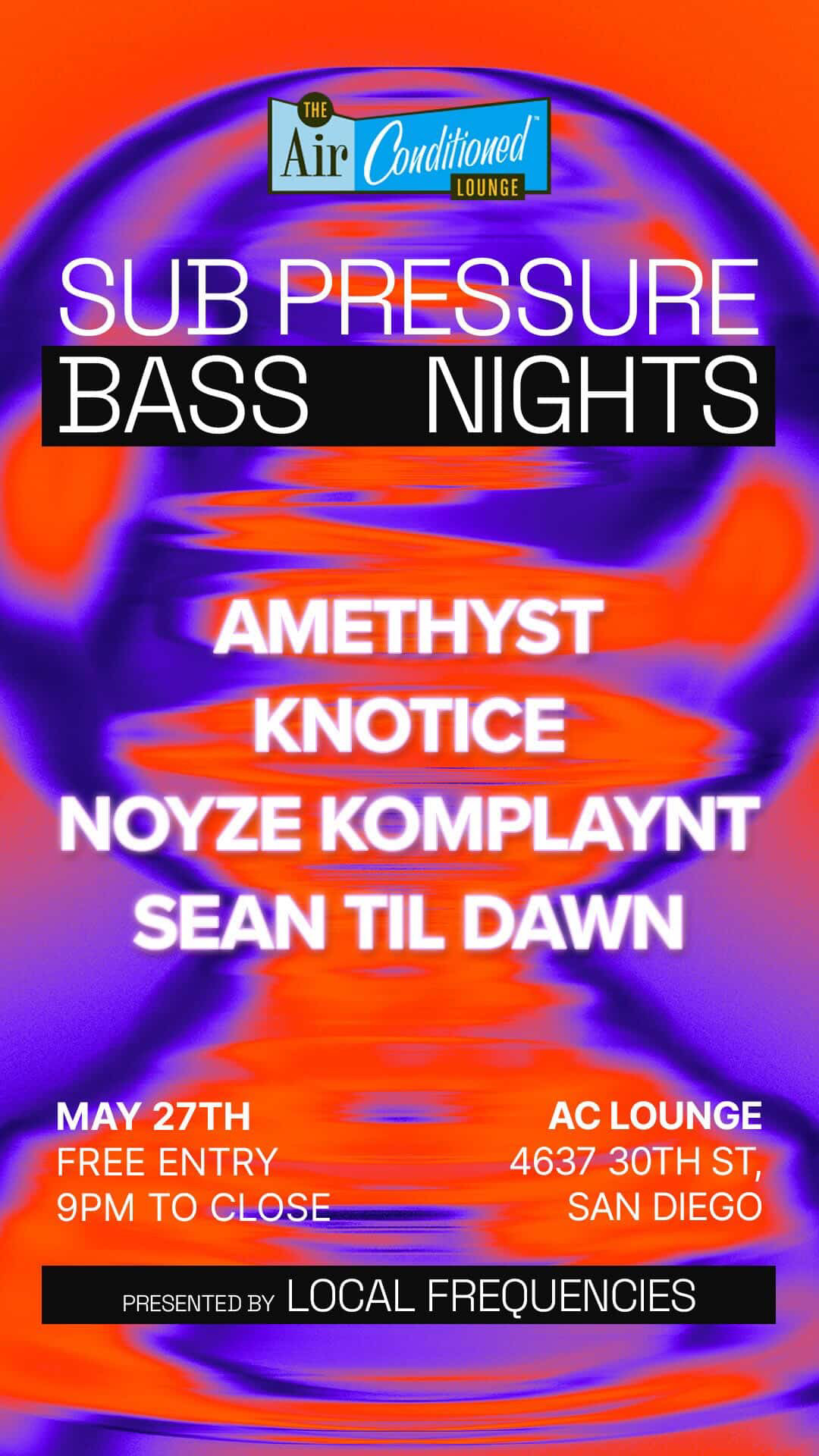 Local Frequencies Presents: Sub Pressure Bass Nights
