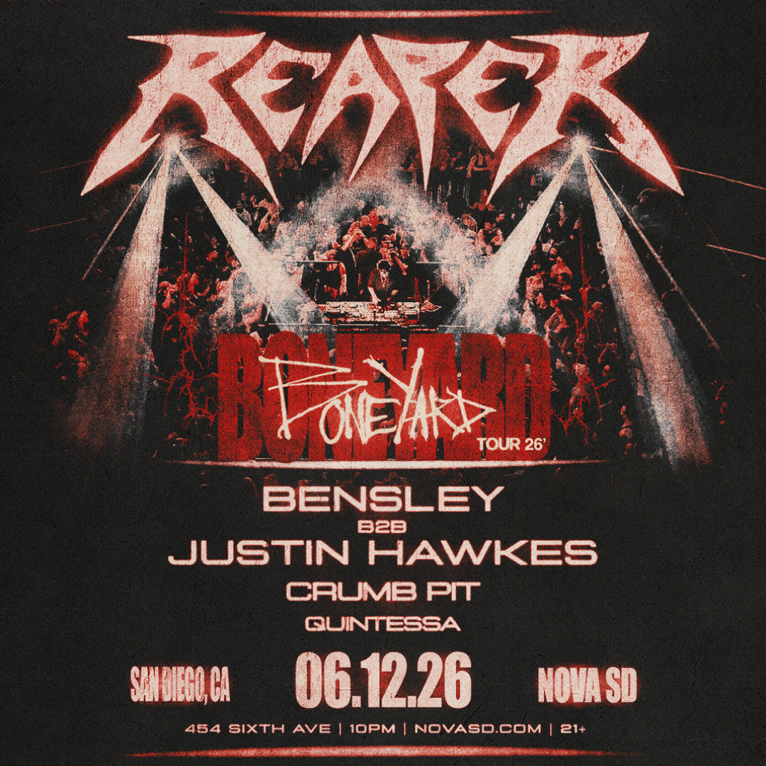 Reaper w/ Bensley b2b Justin Hawkes, Crumb Pit