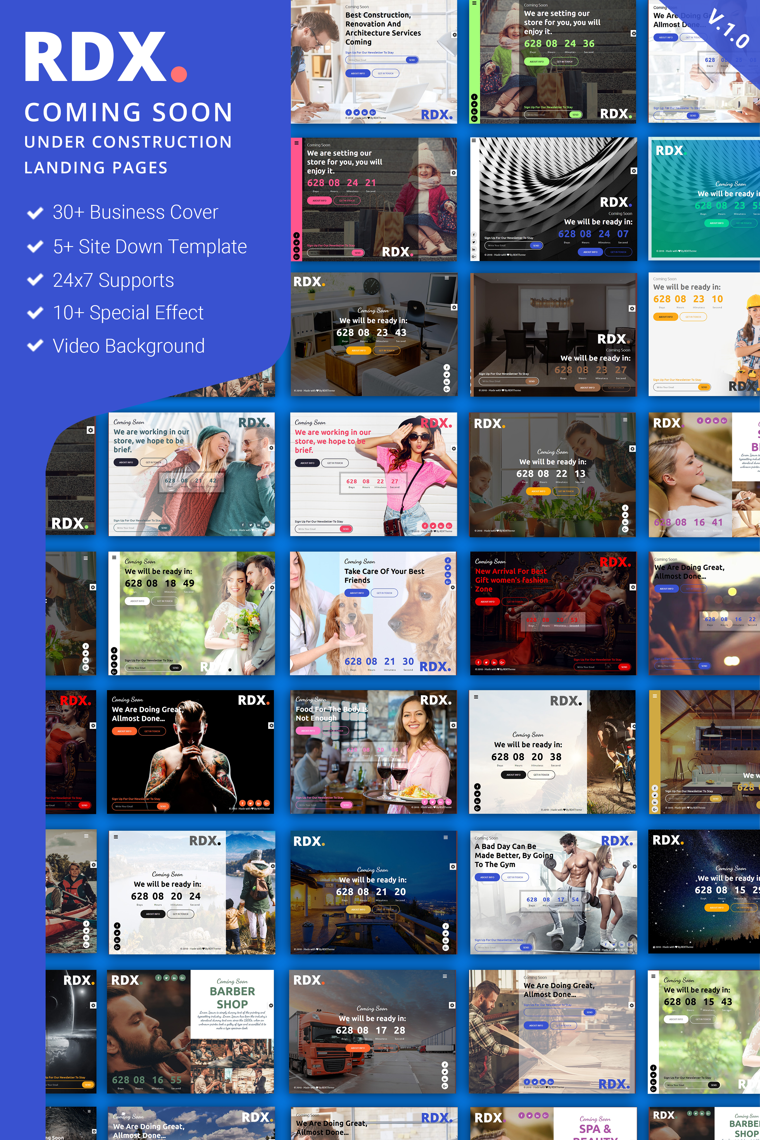 rdx: скоро будет готов шаблон целевой страницы