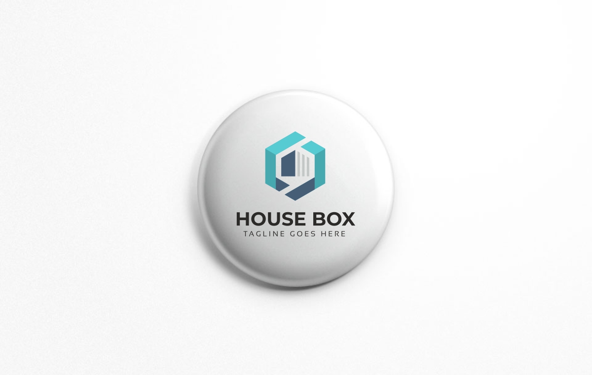 Download Шаблон логотипа "House Box Logo Logo Template" / House Box Logo Logo Template - Шаблон логотипа на тему графика agency box building business city expert firm group hexagon home logo market house inspection insulation invest location modern neighbor real