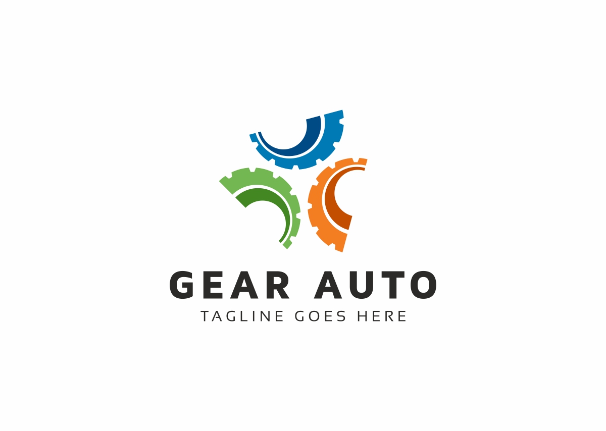 Download Шаблон логотипа "Gear Auto Logo Template" / Gear Auto Logo Template - Шаблон логотипа на тему графика attractive auto business car clean cog creative gear gearing industry logo template modern modify professional racing rent renting simple sports