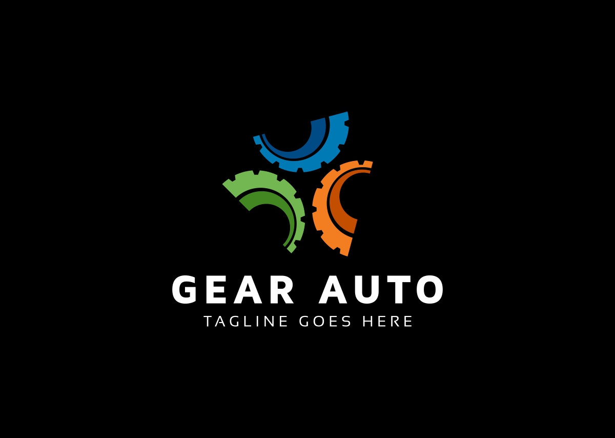 Download Шаблон логотипа "Gear Auto Logo Template" / Gear Auto Logo Template - Шаблон логотипа на тему графика attractive auto business car clean cog creative gear gearing industry logo template modern modify professional racing rent renting simple sports