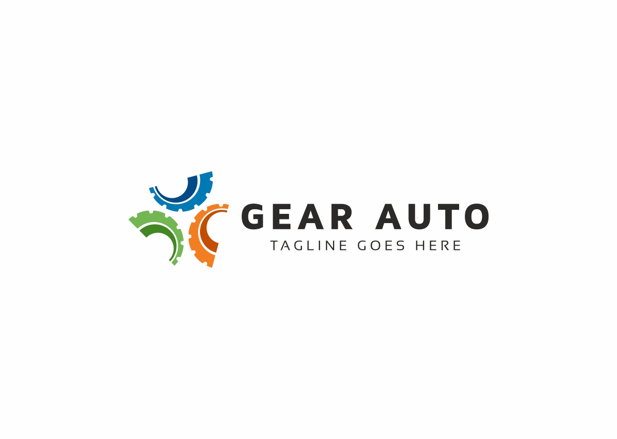 Download Шаблон логотипа "Gear Auto Logo Template" / Gear Auto Logo Template - Шаблон логотипа на тему графика attractive auto business car clean cog creative gear gearing industry logo template modern modify professional racing rent renting simple sports