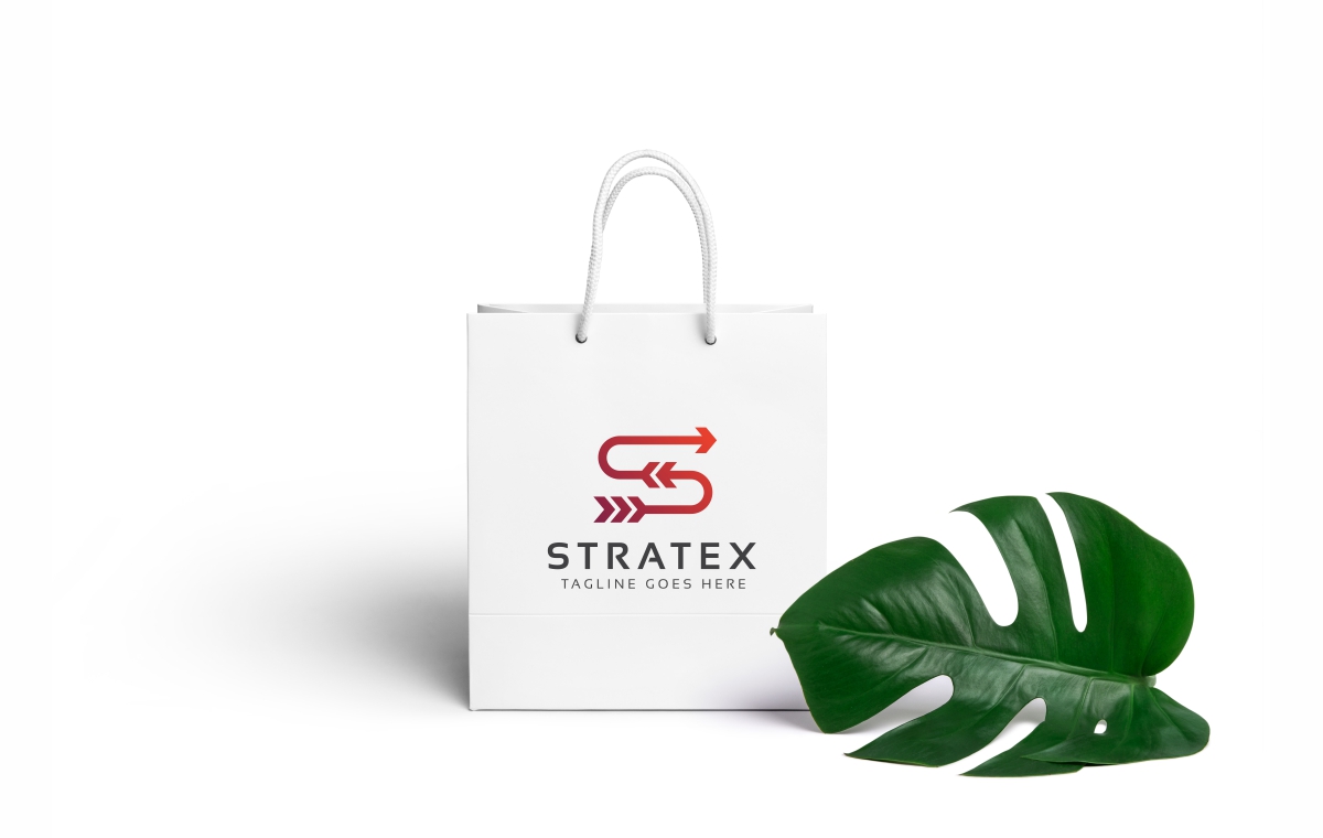 Download Шаблон логотипа "Stratex Logo Template" / Stratex Logo Template - Шаблон логотипа на тему графика arrow business clean consultant corporate marketing modern professional s letter seo service social website app bank brand consulting creative estate