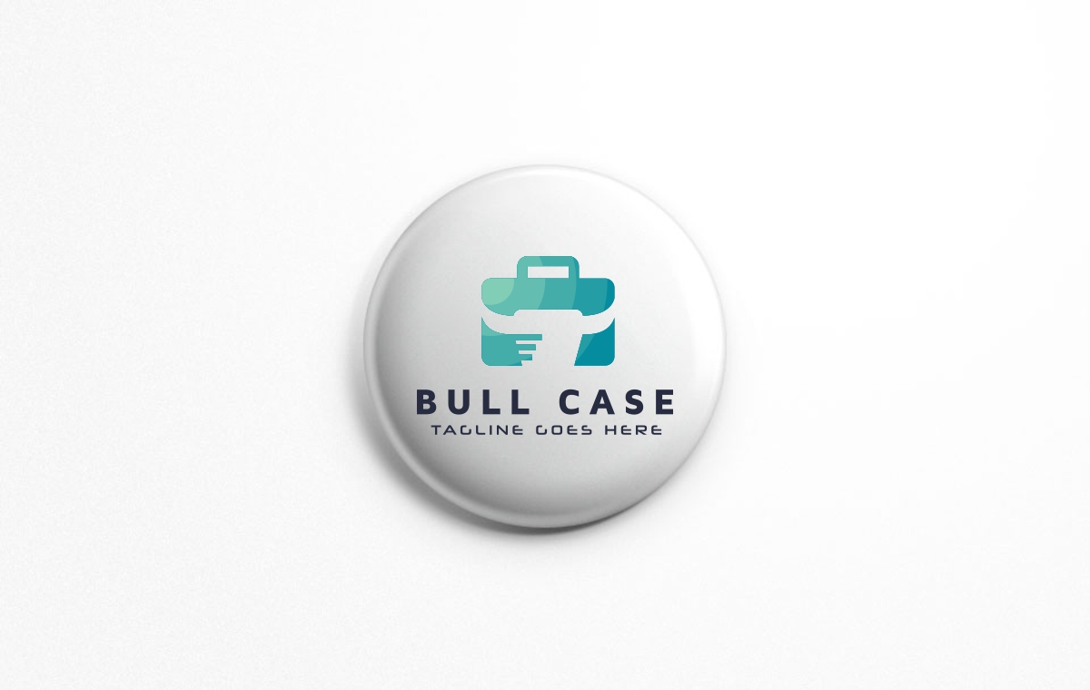 Download Шаблон логотипа "Bull Case Work Logo Template" / Bull Case Work Logo Template - Шаблон логотипа на тему графика agency blog boss business man company corporate employee finder identity job logo portfolio print professional recruitment suit bull template tie