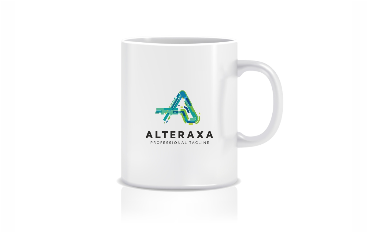 Download Шаблон логотипа "Alteraxa Logo Template" / Alteraxa Logo Template - Шаблон логотипа на тему графика 3d logo a letter a abstract initial advance application business colorful corporate template creative rainbow digital app financial investment high