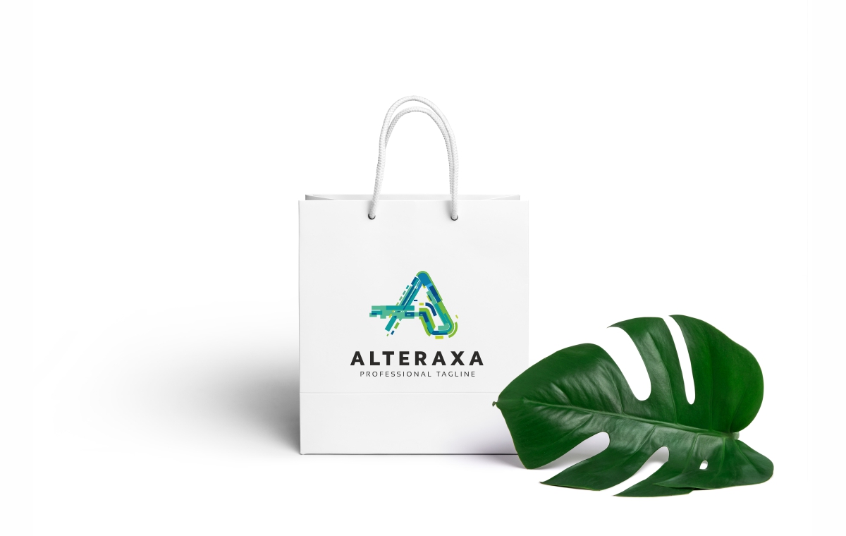 Download Шаблон логотипа "Alteraxa Logo Template" / Alteraxa Logo Template - Шаблон логотипа на тему графика 3d logo a letter a abstract initial advance application business colorful corporate template creative rainbow digital app financial investment high