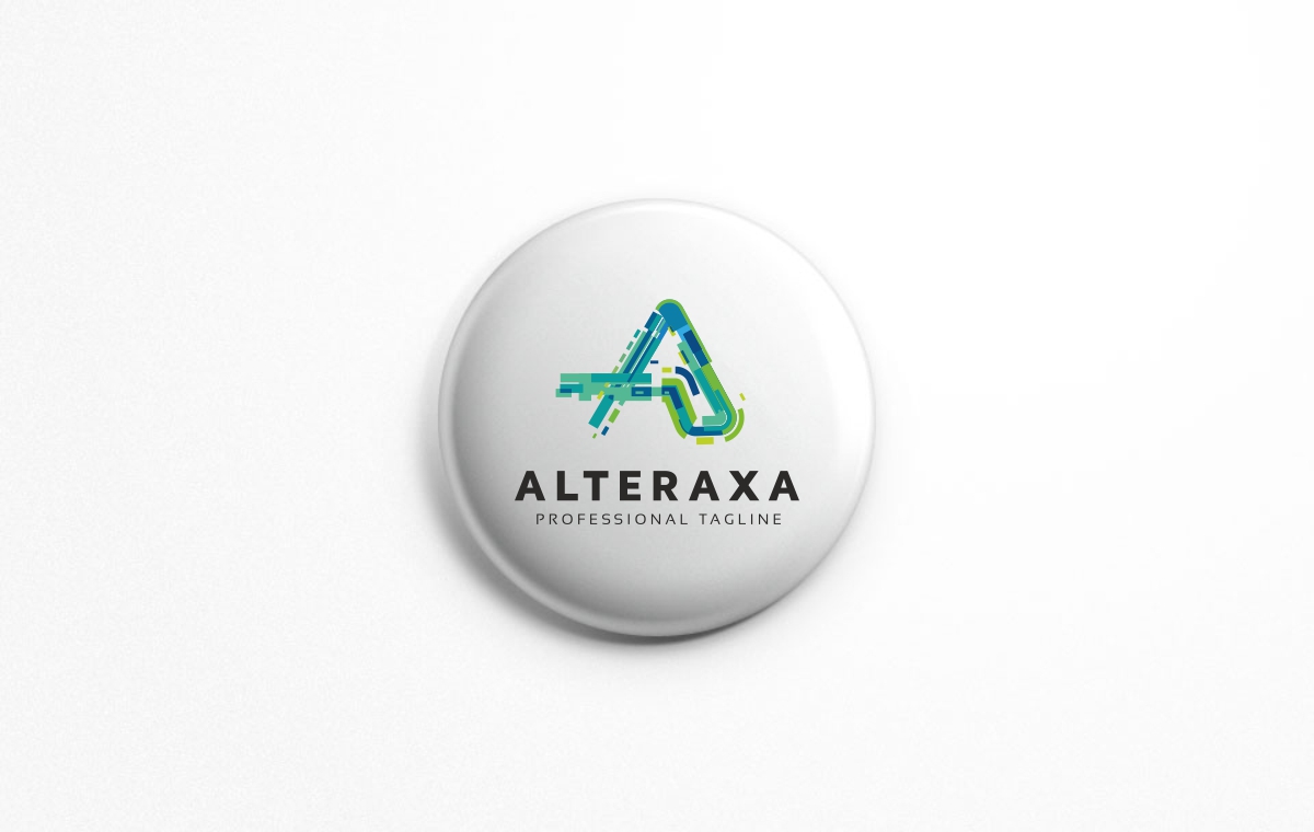 Download Шаблон логотипа "Alteraxa Logo Template" / Alteraxa Logo Template - Шаблон логотипа на тему графика 3d logo a letter a abstract initial advance application business colorful corporate template creative rainbow digital app financial investment high