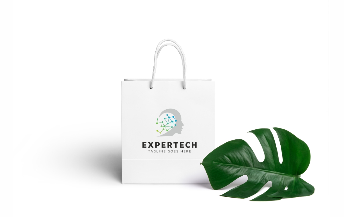 Download Шаблон логотипа "Expertech Human Mind Logo Template" / Expertech Human Mind Logo Template - Шаблон логотипа на тему графика abstract app blue colorful creative digital face head human digital idea mind hitech pixel internet modern pixel man pixels robo